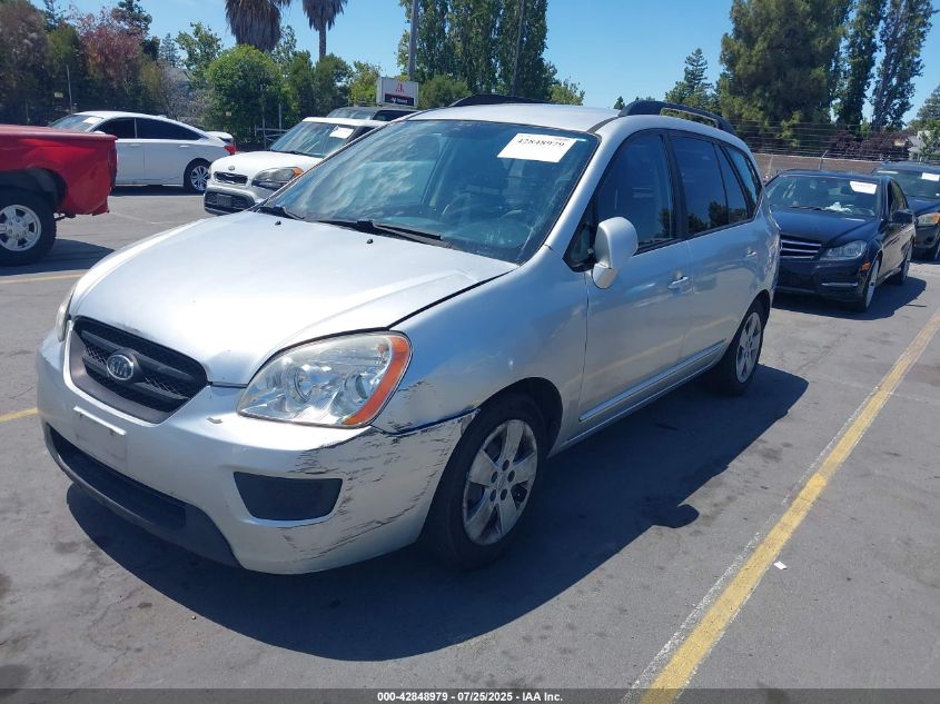 2009 Kia Rondo Lx VIN: KNAFG528297269365 Lot: 42848979