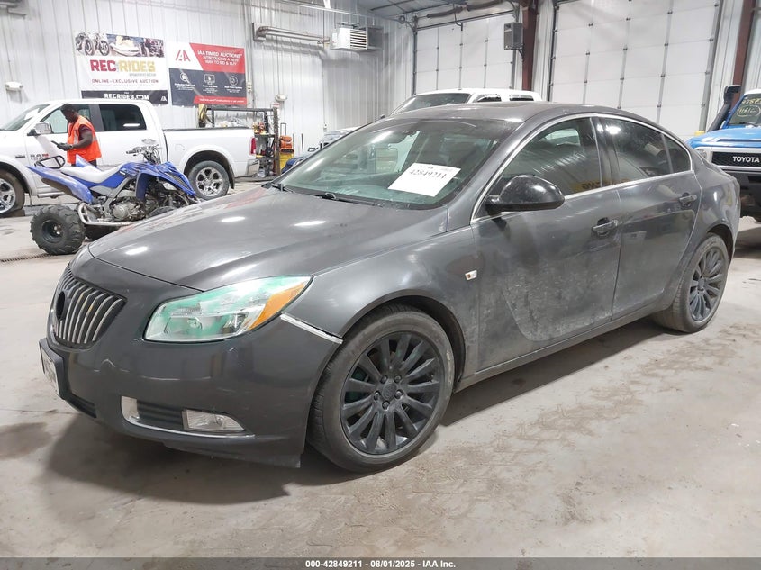W04GS5EC0B1100874 2011 BUICK REGAL photo no. 2