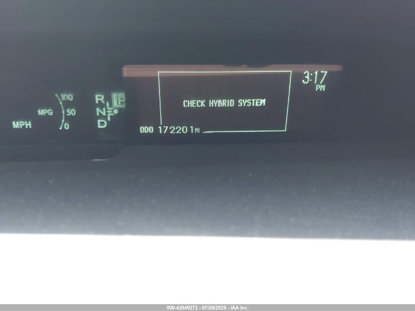 2010 Toyota Prius Ii VIN: JTDKN3DU8A0243596 Lot: 42849272