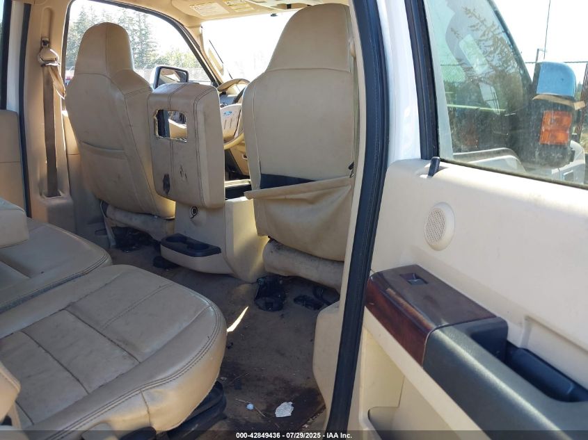 2008 Ford F-250 Fx4/Harley-Davidson/King Ranch/Lariat/Xl/Xlt VIN: 1FTSW21R18ED40739 Lot: 42849436