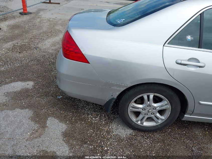 2006 Honda Accord 2.4 Ex VIN: 1HGCM568X6A142033 Lot: 42849574