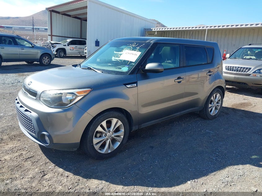 2015 Kia Soul + VIN: KNDJP3A58F7201382 Lot: 42849616
