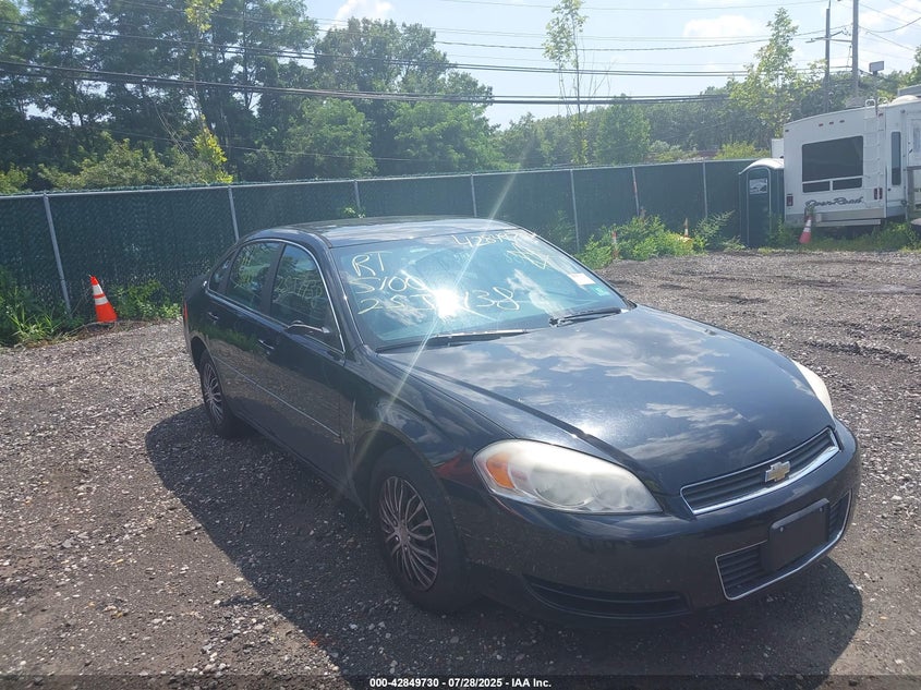 2G1WS583181321327 2008 Chevrolet Impala Police auction photo 1