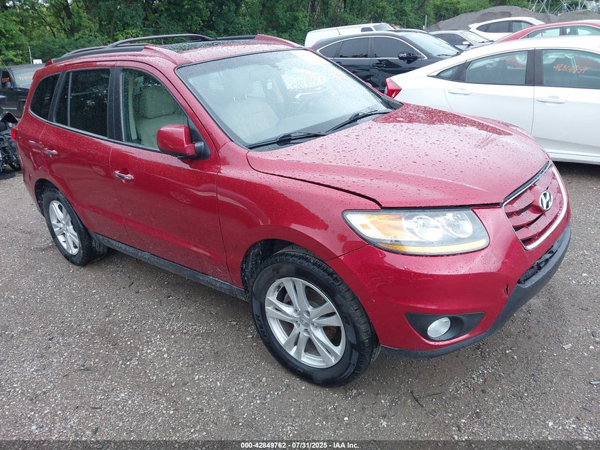 5XYZKDAG7BG073593 2011 Hyundai Santa Fe Limited V6 auction photo 1