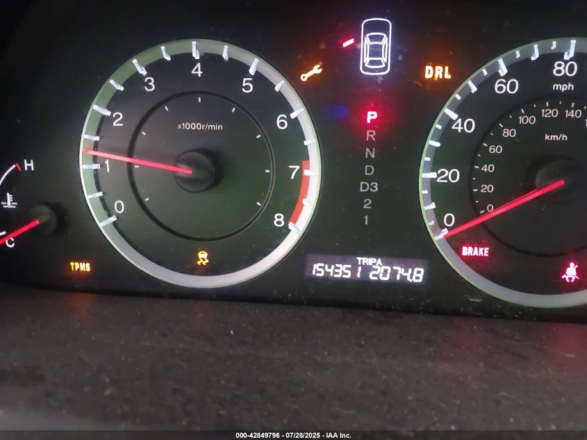 2011 Honda Accord 2.4 Se VIN: 1HGCP2F66BA035026 Lot: 42849796