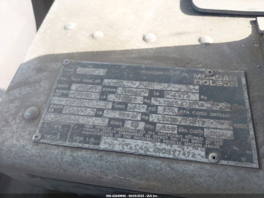 2006 Ford E-450 Stripped VIN: 1FCLE49LX6DB27472 Lot: 42849996