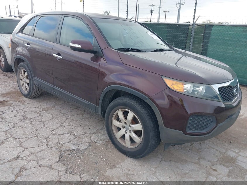 5XYKT3A1XCG302659 2012 Kia Sorento Lx auction photo 1