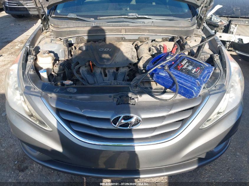 2012 Hyundai Sonata Gls VIN: 5NPEB4ACXCH450570 Lot: 42850151