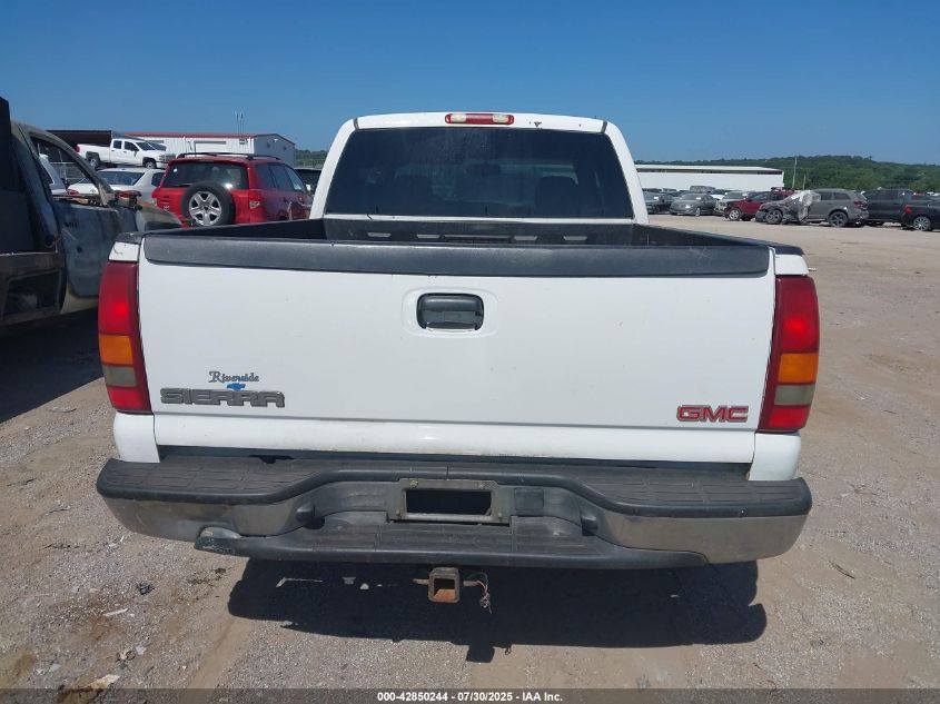 2003 GMC New Sierra C1500 VIN: 2GTEC19V231399732 Lot: 42850244