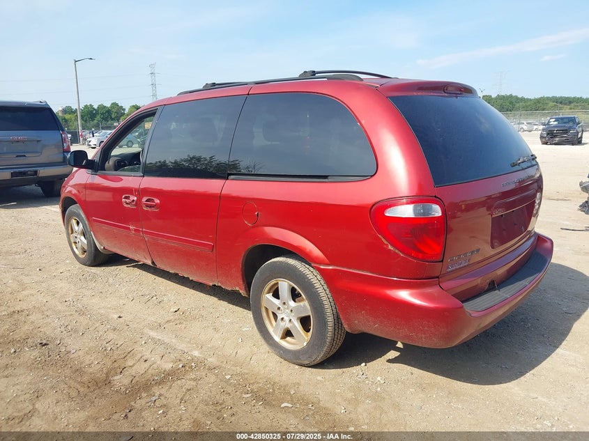 2007 DODGE CARAVAN VAN 3.8L V-6 215HP