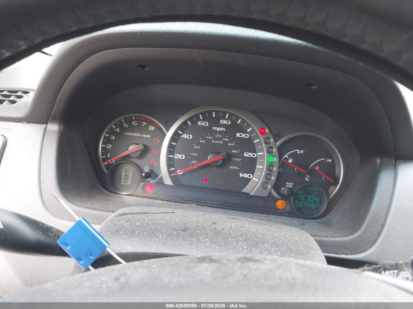 2003 Honda Pilot Ex-L VIN: 2HKYF18643H566153 Lot: 42850389