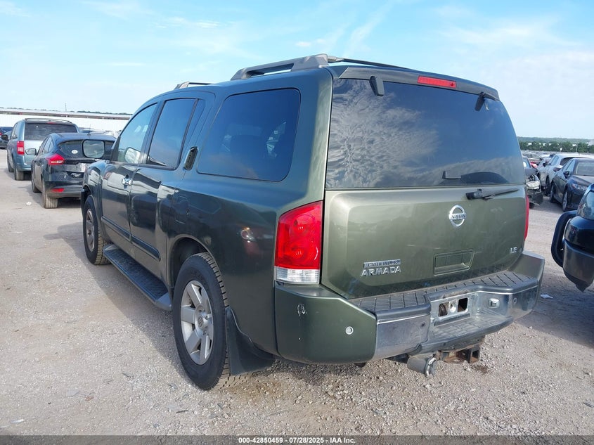 2004 Nissan Pathfinder Armada Le VIN: 5N1AA08B24N706933 Lot: 42850459