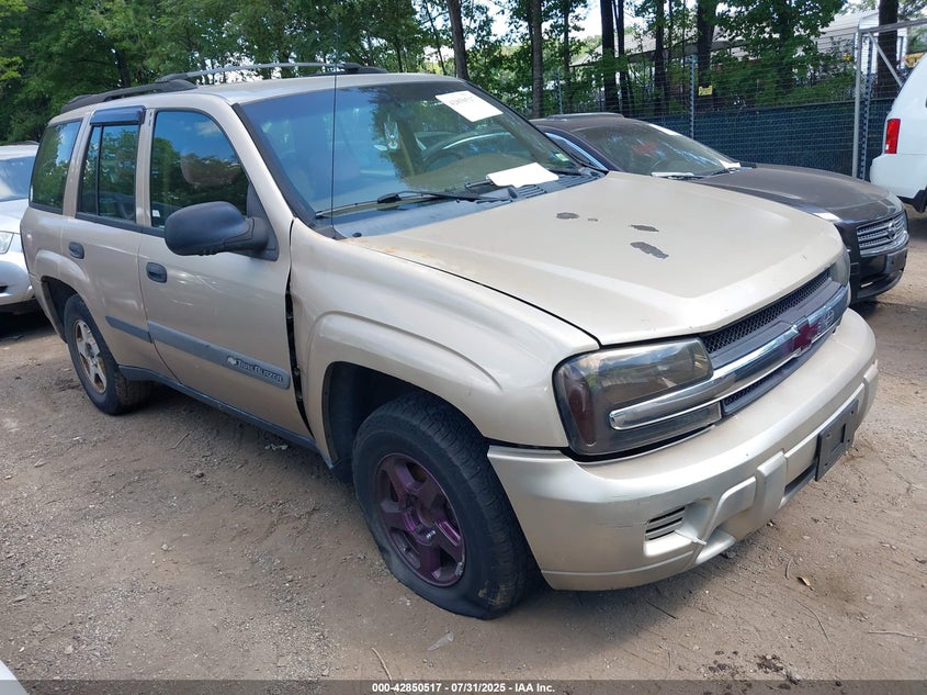1GNDS13S922410115 2002 Chevrolet Trailblazer Ls auction photo 1