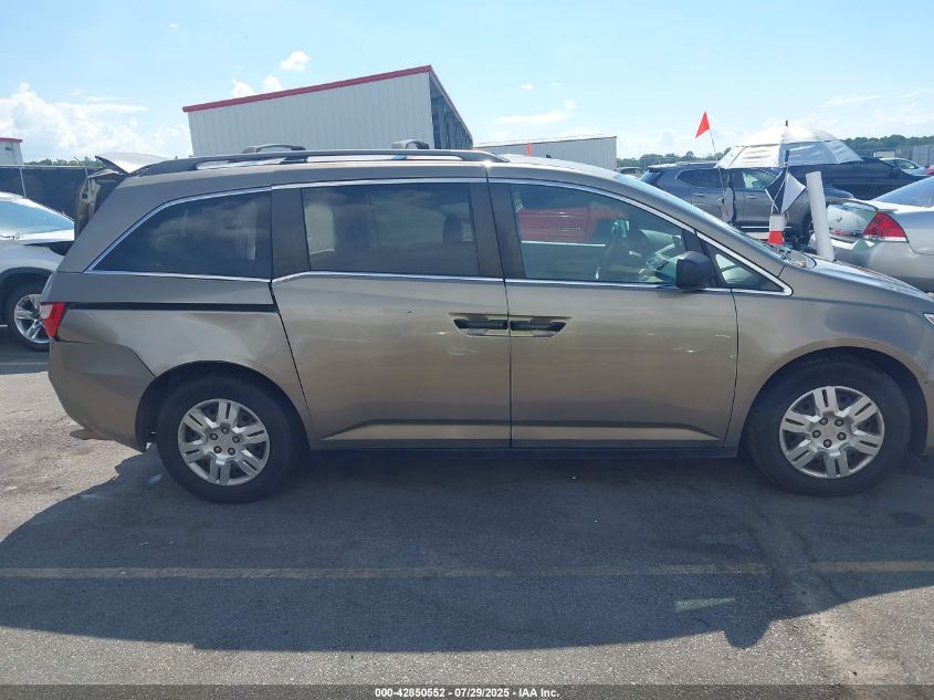 2013 Honda Odyssey Lx VIN: 5FNRL5H24DB076183 Lot: 42850552