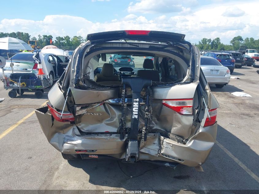 2013 Honda Odyssey Lx VIN: 5FNRL5H24DB076183 Lot: 42850552