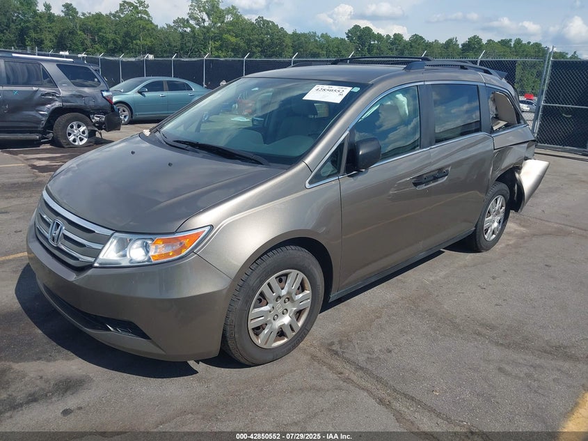 Vin: 5fnrl5h24db076183, lot: 43344129, honda odyssey lx 20132