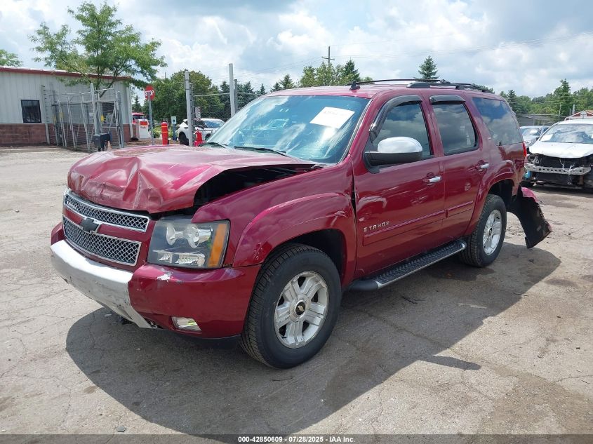 2007 Chevrolet Tahoe Lt red other flexible 1GNFK13087R424576 photo #3