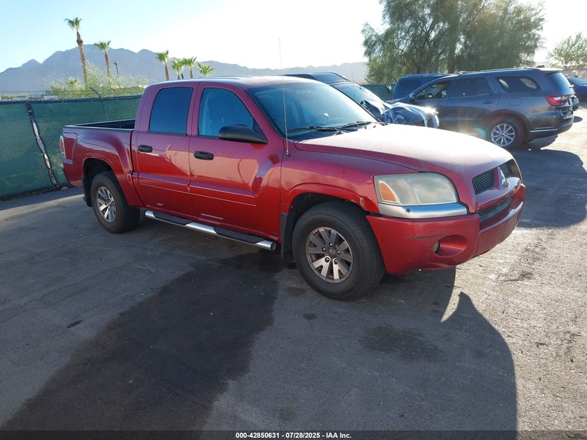 1Z7HC28K57S109469 2007 Mitsubishi Raider Ls auction photo 1