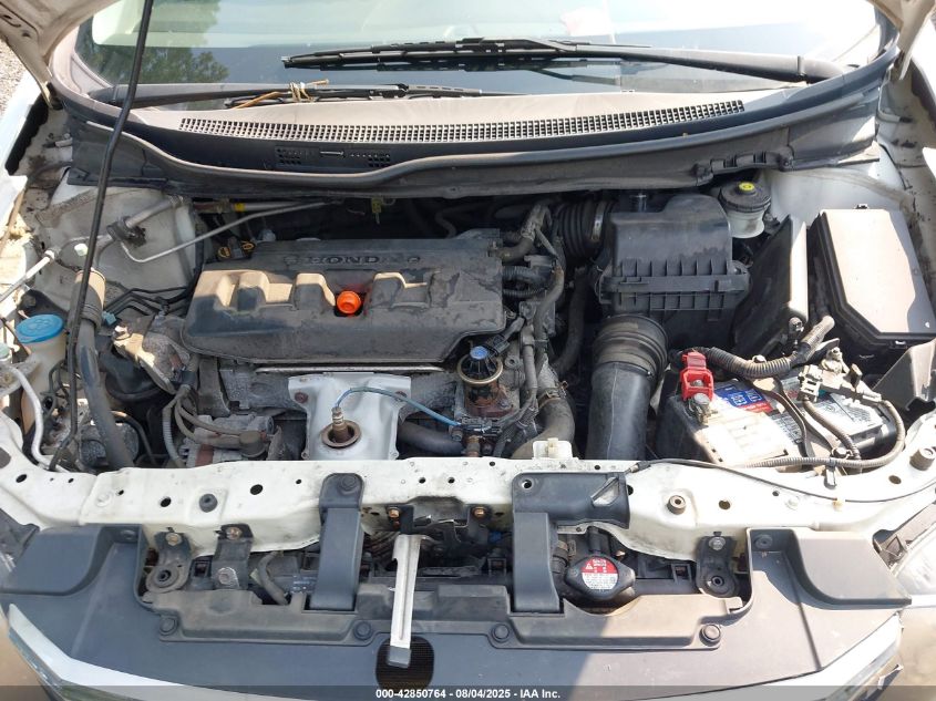 2012 Honda Civic Lx VIN: 2HGFB2F53CH327223 Lot: 42850764