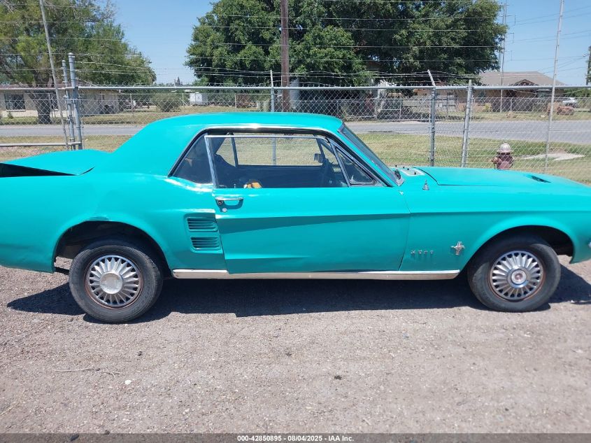 1967 Ford Mustang VIN: 0000007T017103646 Lot: 42850895