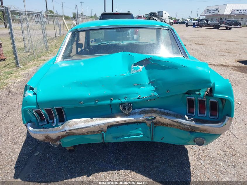 1967 Ford Mustang VIN: 0000007T017103646 Lot: 42850895