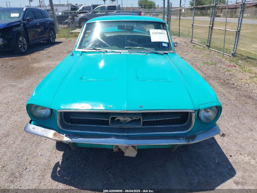 1967 Ford Mustang VIN: 0000007T017103646 Lot: 42850895