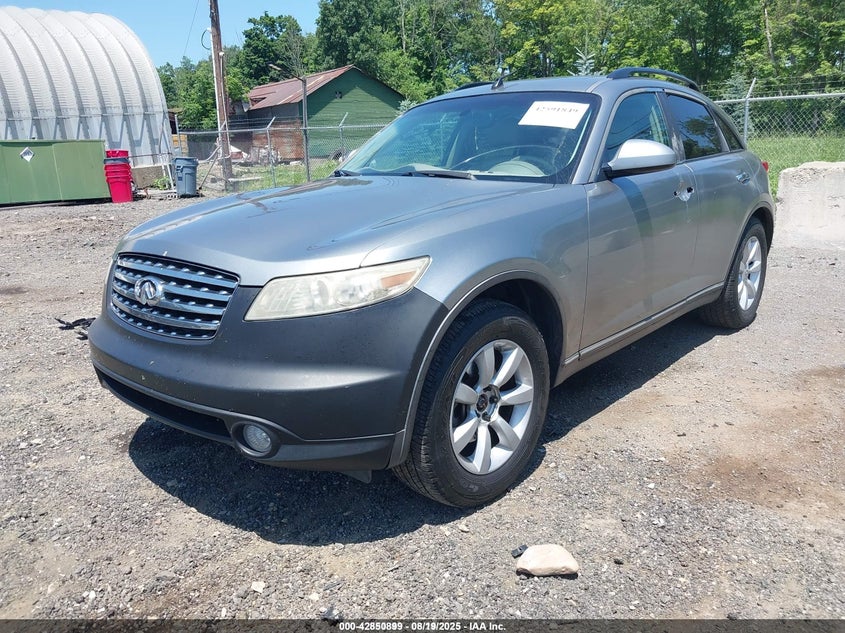 JNRAS08W45X214902 2005 INFINITI FX photo no. 2