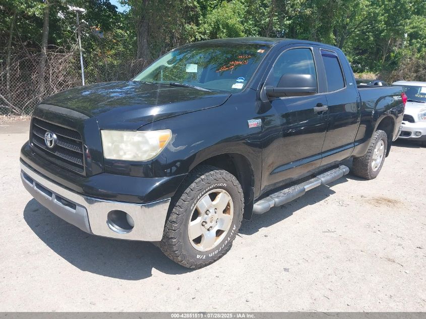 2007 Toyota Tundra Sr5 5.7L V8 VIN: 5TBBV54167S480376 Lot: 42851519
