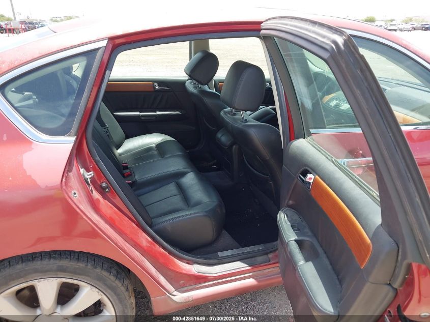 2006 Infiniti M35 VIN: JNKAY01E76M108526 Lot: 42851649