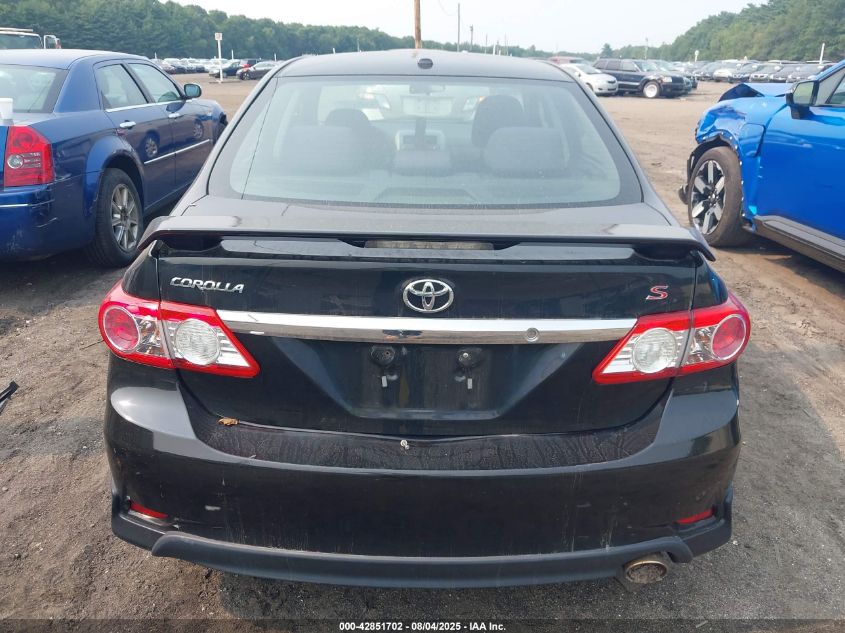 2011 Toyota Corolla S VIN: 2T1BU4EE2BC551810 Lot: 42851702