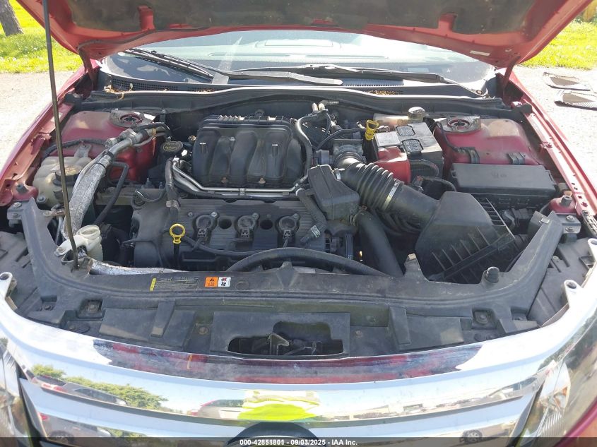 2010 Ford Fusion Se VIN: 3FAHP0HG8AR287658 Lot: 42851801