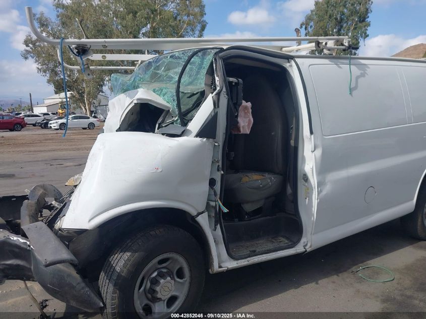 2014 Chevrolet Express 2500 Work Van VIN: 1GCWGFCA3E1151185 Lot: 42852046
