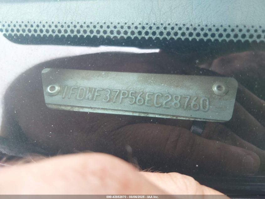 2006 Ford F-350 Chassis Xl/Xlt VIN: 1FDWF37P56EC28760 Lot: 42852070