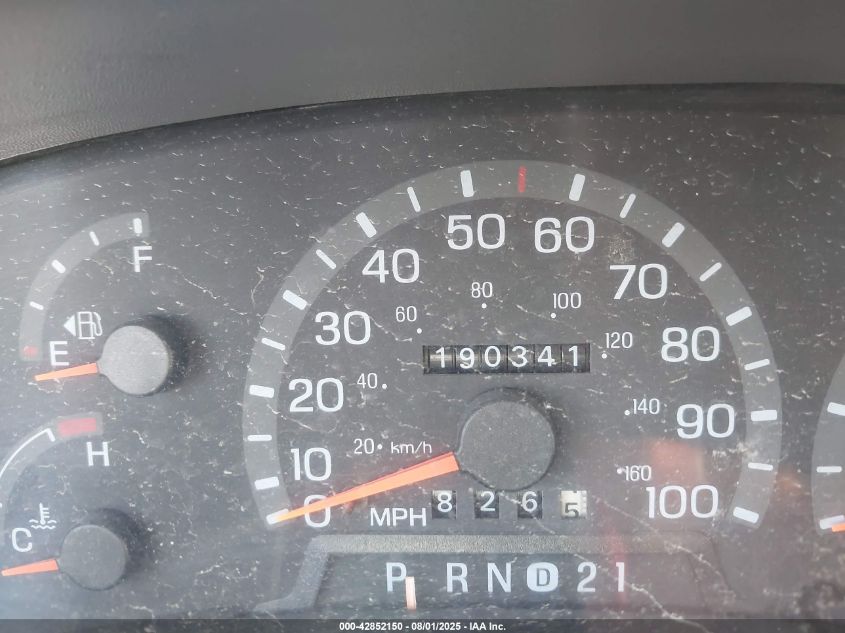 1997 Ford F-150 Lariat/Xl/Xlt VIN: 1FTDX1863VKB13318 Lot: 42852150