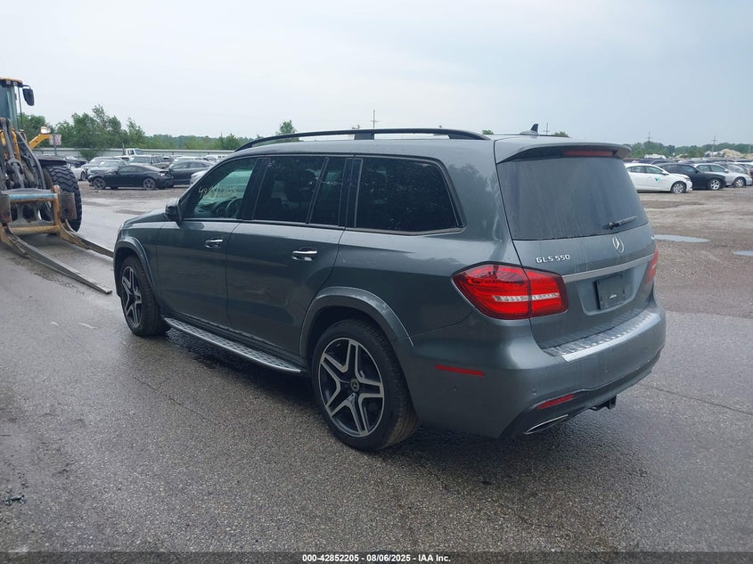 Vin: 4jgdf7de9kb223929, lot: 43345782, mercedes-benz gls 550 4matic 20193