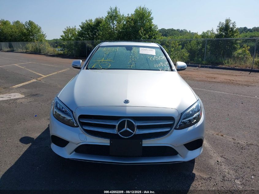 2021 Mercedes-Benz C 300 4Matic VIN: W1KWF8EB7MR650677 Lot: 42852209