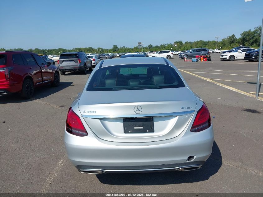 2021 Mercedes-Benz C 300 4Matic VIN: W1KWF8EB7MR650677 Lot: 42852209