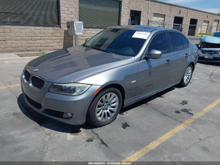 2009 BMW 328I VIN: WBAPH57509NL77222 Lot: 42852310