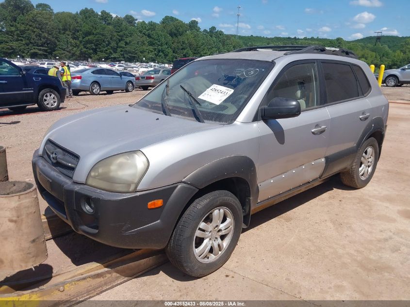 2006 Hyundai Tucson Gls/Limited VIN: KM8JN72D86U282898 Lot: 42852433