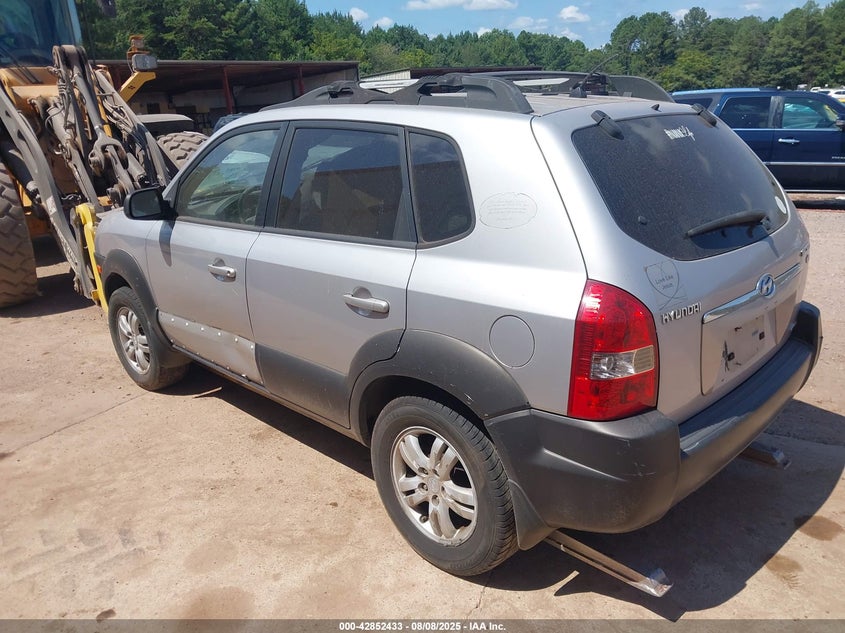 2006 Hyundai Tucson Gls/Limited VIN: KM8JN72D86U282898 Lot: 42852433