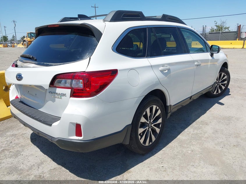 Vin: 4s4bsanc7g3225256, lot: 43346013, subaru outback 2.5i limited 20164