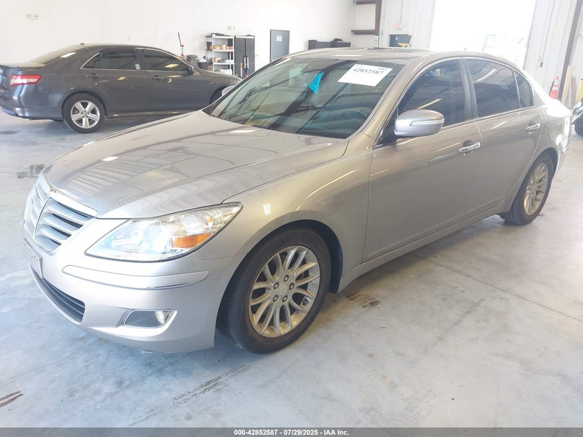 2009 Hyundai Genesis 3.8L VIN: KMHGC46EX9U046565 Lot: 42852587