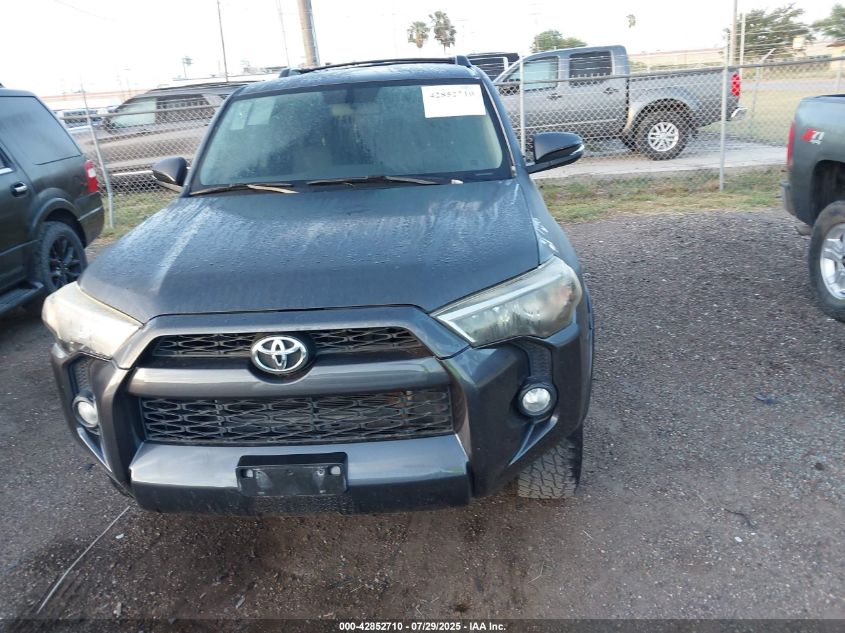 2016 Toyota 4Runner Sr5 VIN: JTEZU5JR4G5126456 Lot: 42852710