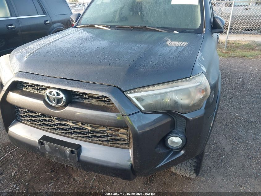 2016 Toyota 4Runner Sr5 VIN: JTEZU5JR4G5126456 Lot: 42852710