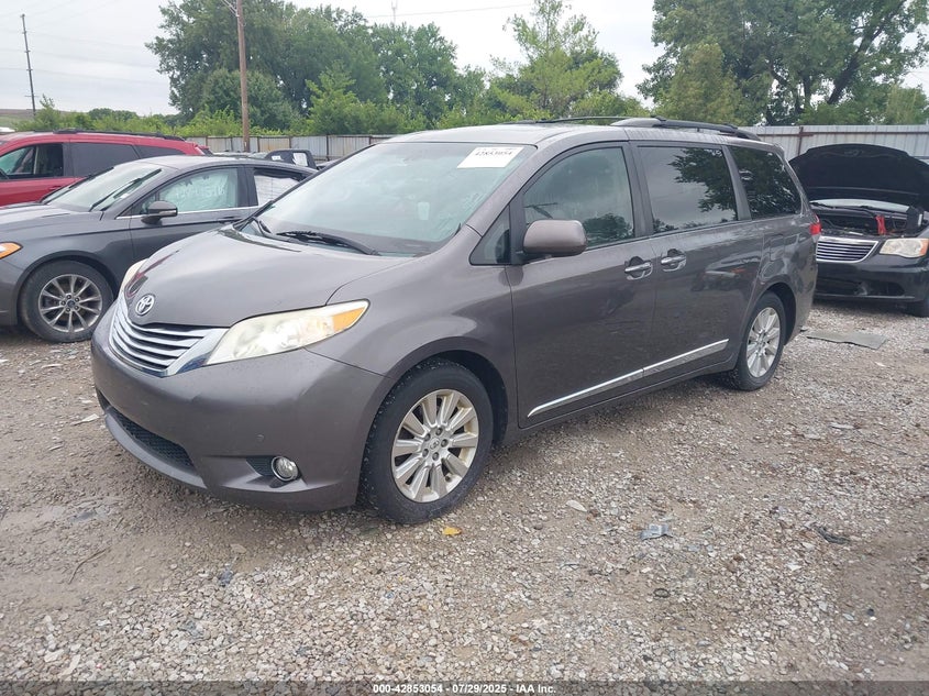 2012 Toyota Sienna Limited 7 Passenger VIN: 5TDDK3DC6CS043339 Lot: 42853054