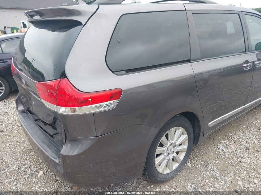 2012 Toyota Sienna Limited 7 Passenger VIN: 5TDDK3DC6CS043339 Lot: 42853054