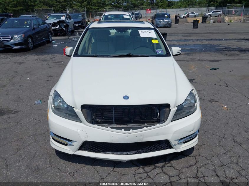 2012 Mercedes-Benz C 300 Luxury 4Matic/Sport 4Matic VIN: WDDGF8BB2CR199665 Lot: 42853307