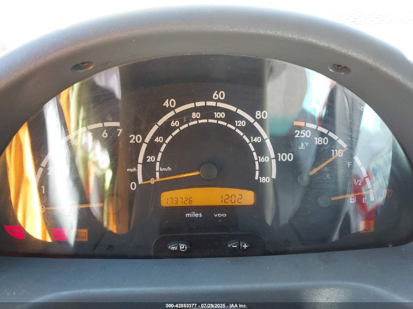 2003 Dodge Sprinter Van 2500 Super High Ceiling VIN: WD2YD742X35555992 Lot: 42853377