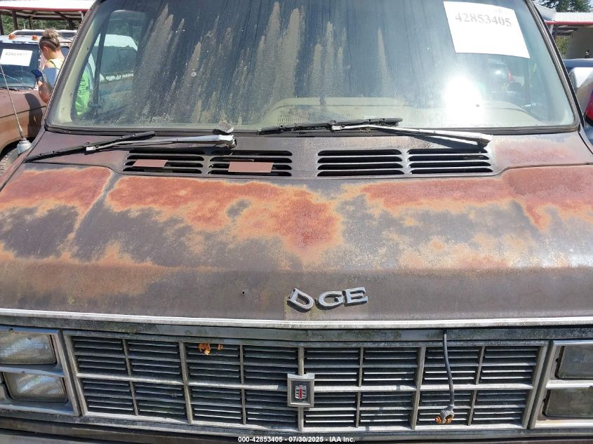 1995 Dodge Fargo VIN: B25JT9X198722 Lot: 42853405