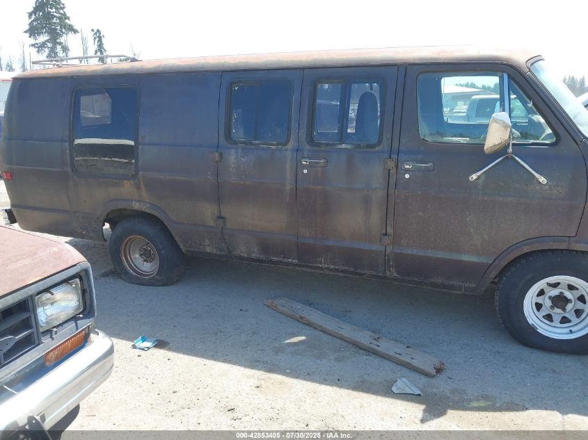 1995 Dodge Fargo VIN: B25JT9X198722 Lot: 42853405